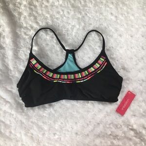 Xhilaration Black Bikini Top